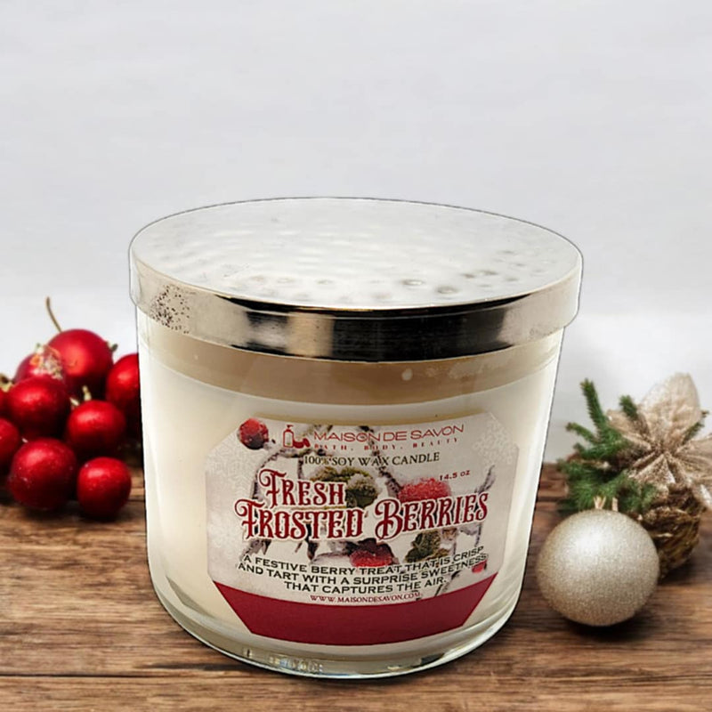 Fresh Frosted Berries Soy Candle