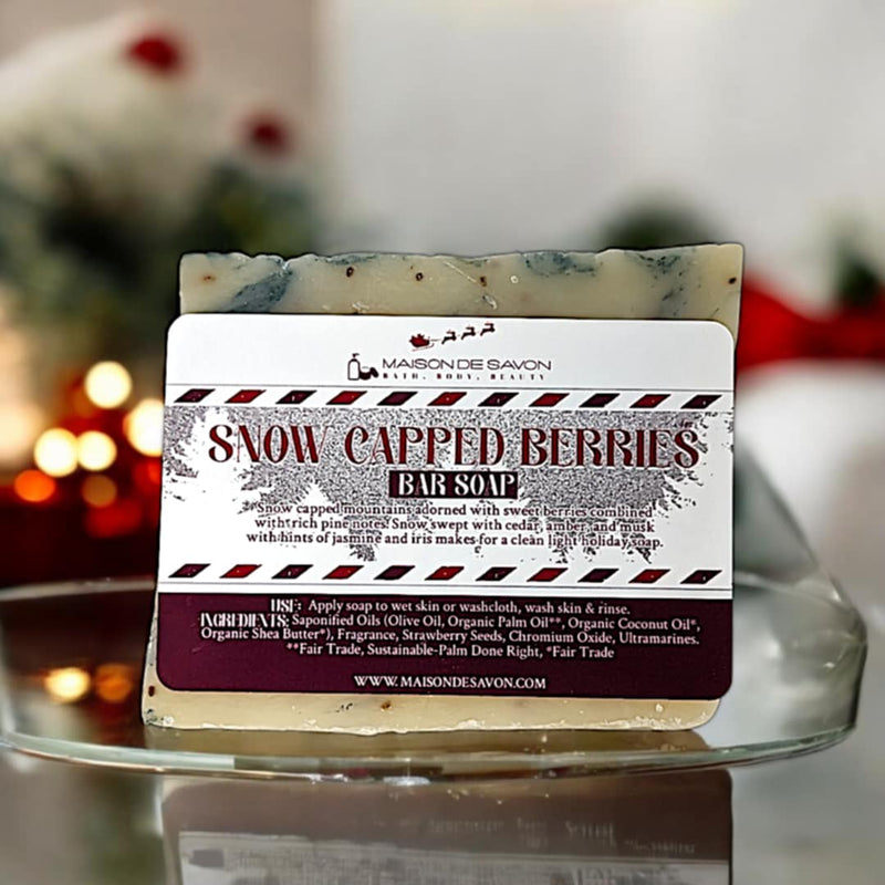 Snow Capped Berries Soap