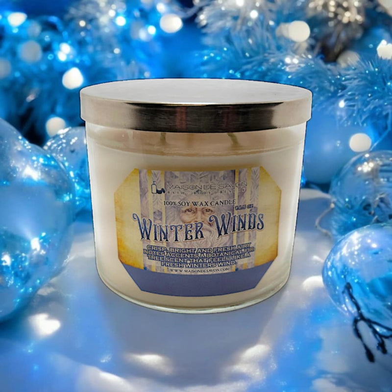 Winter Winds Soy Candle